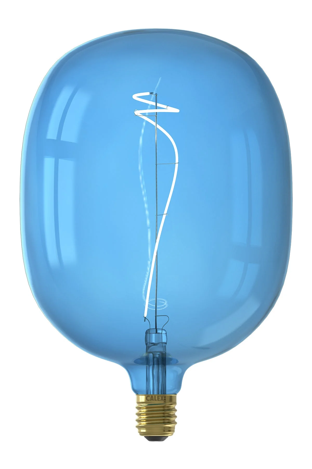 Calex Avesta Lamp - E27 - Filament - Sapphire Blue - WarmWhite - 4W - Image 2