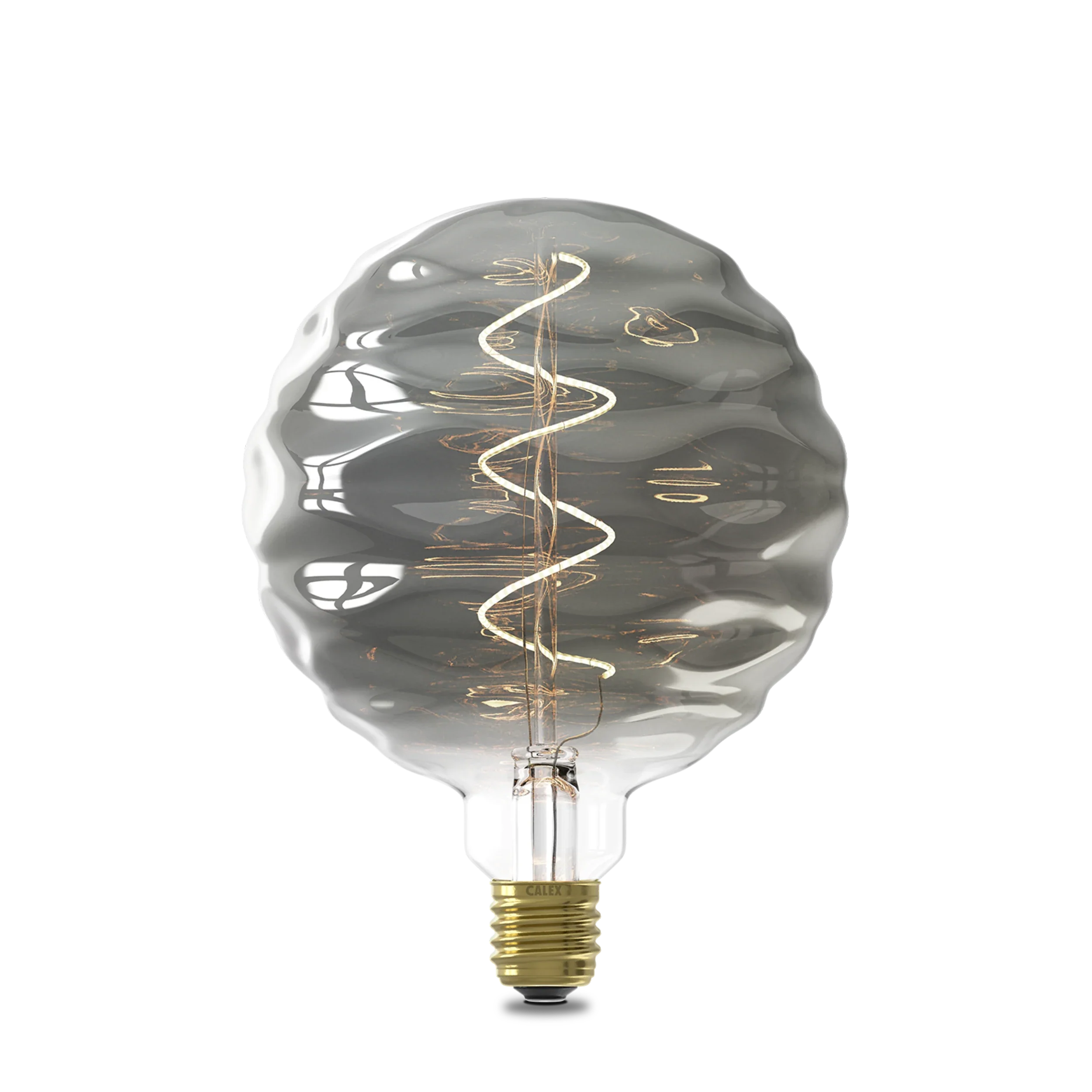 Calex Bilbao Bulb - E27 - Filament - Titanium