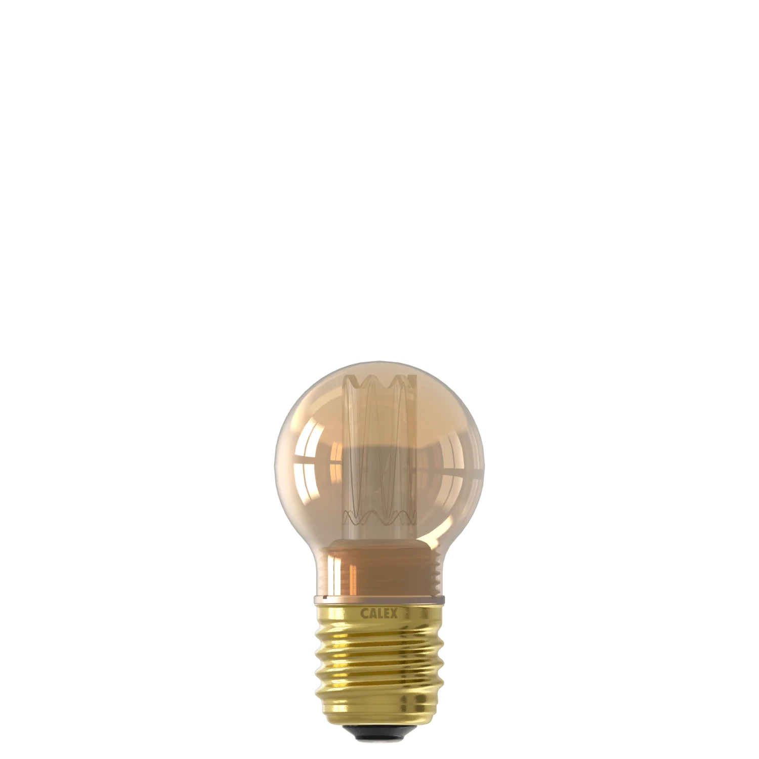 Calex Crown LED Bulb - E27 - P45 - Gold - Image 2