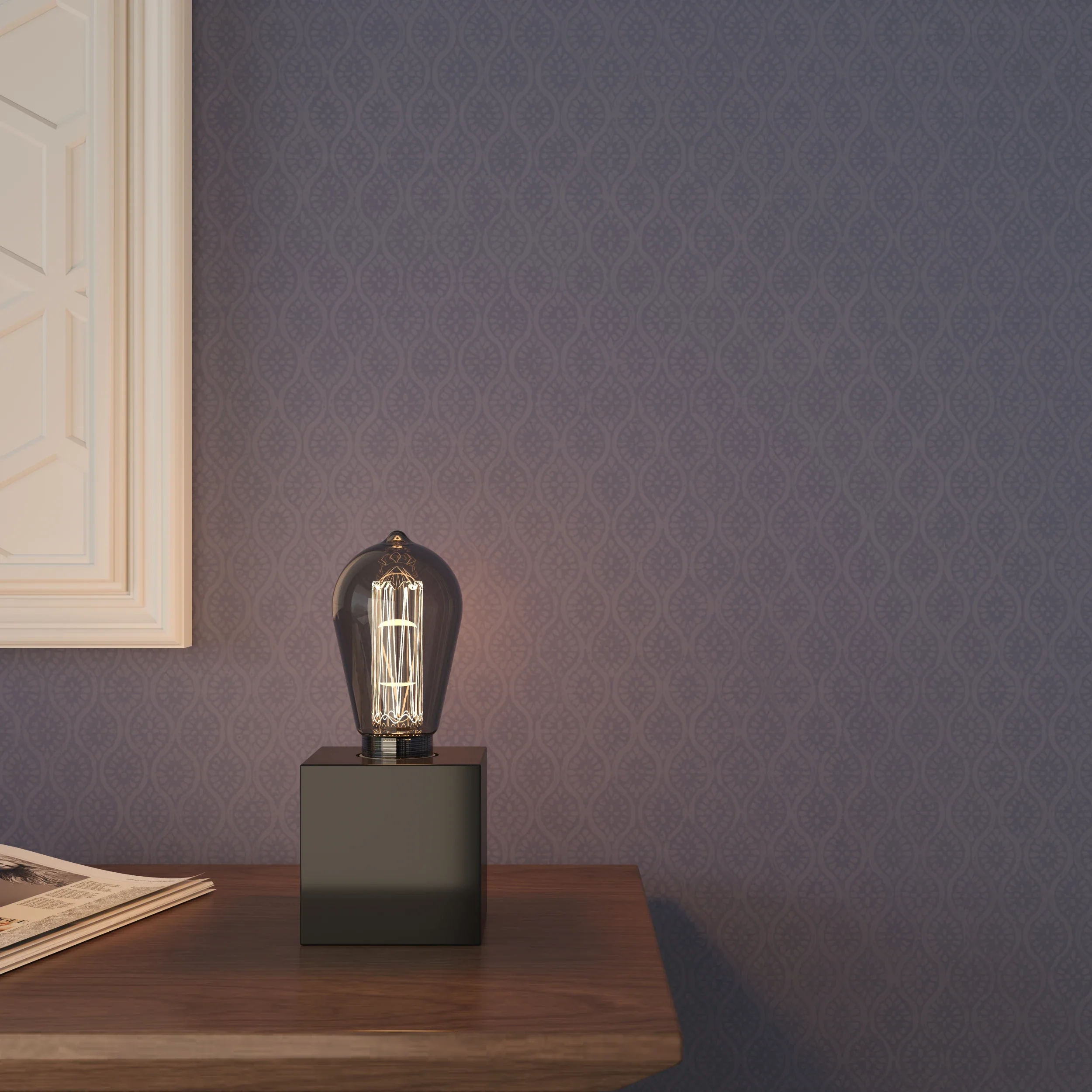 Calex Crown UK LED Bulb - E27 - ST64 - Titanium - 3.5W - Dimmable - Image 3