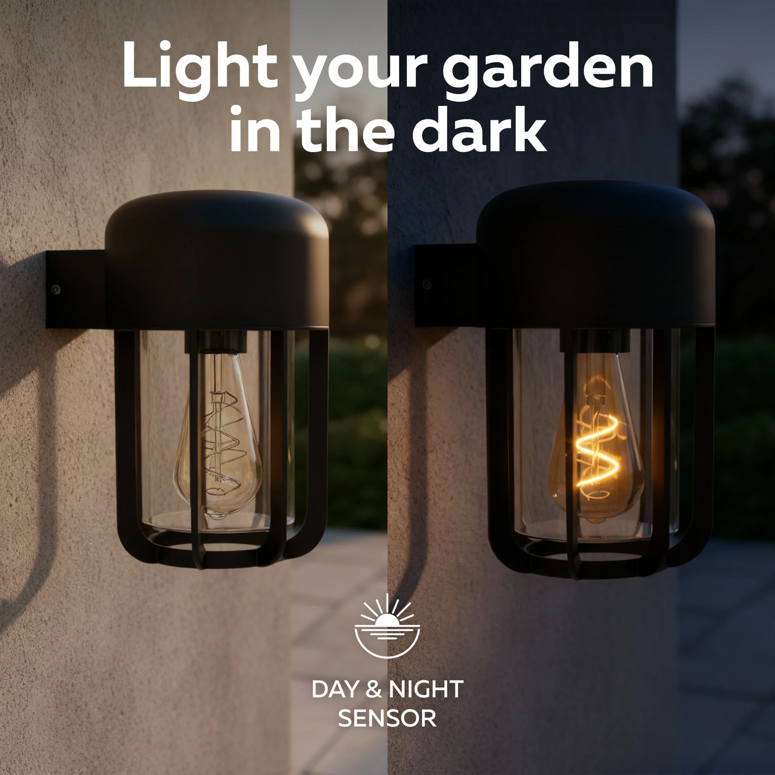 Calex Faenza Outdoor Wall Light – E27 – Black - Image 7