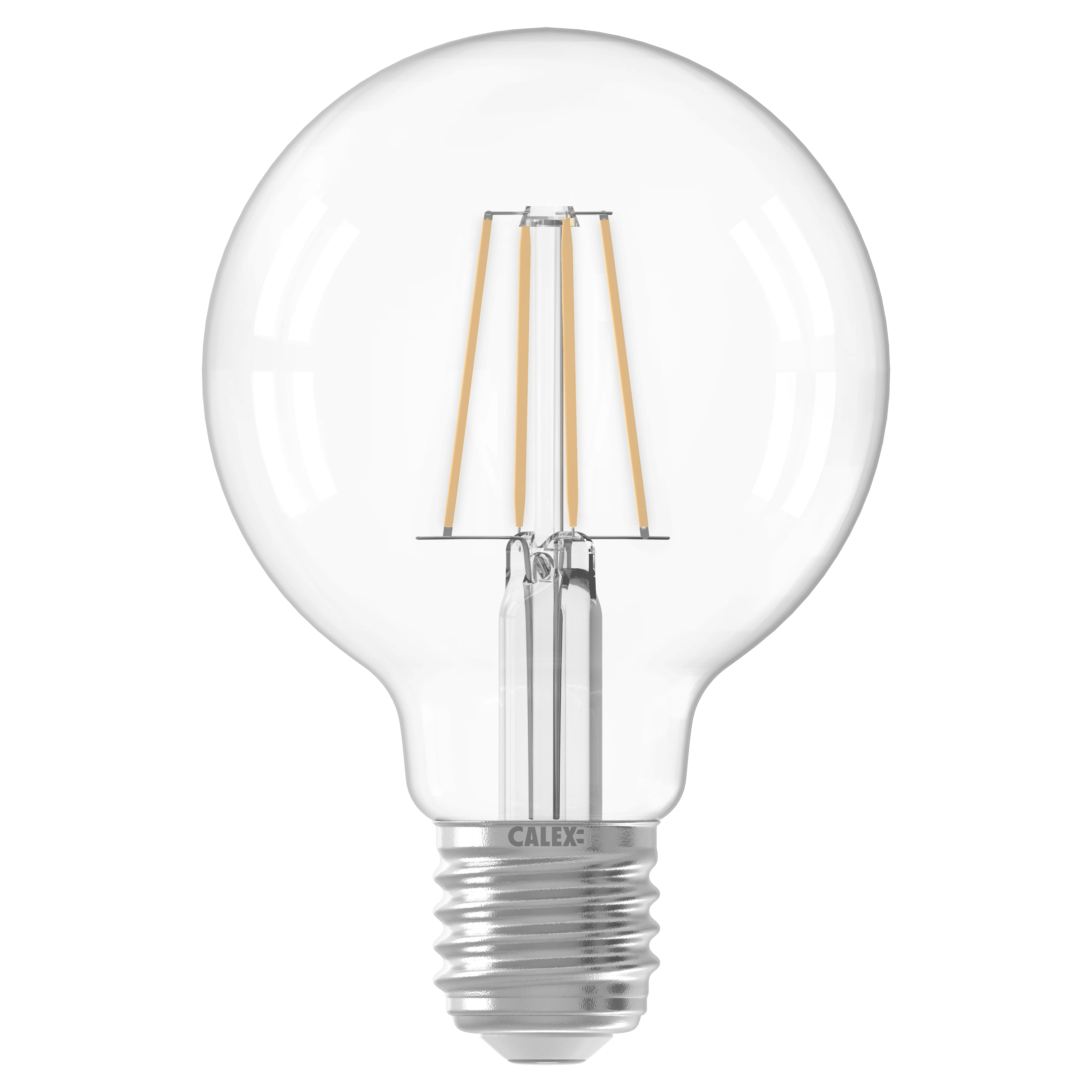 Calex Filament LED Lamp - E27 - G80 - Clear - Image 2