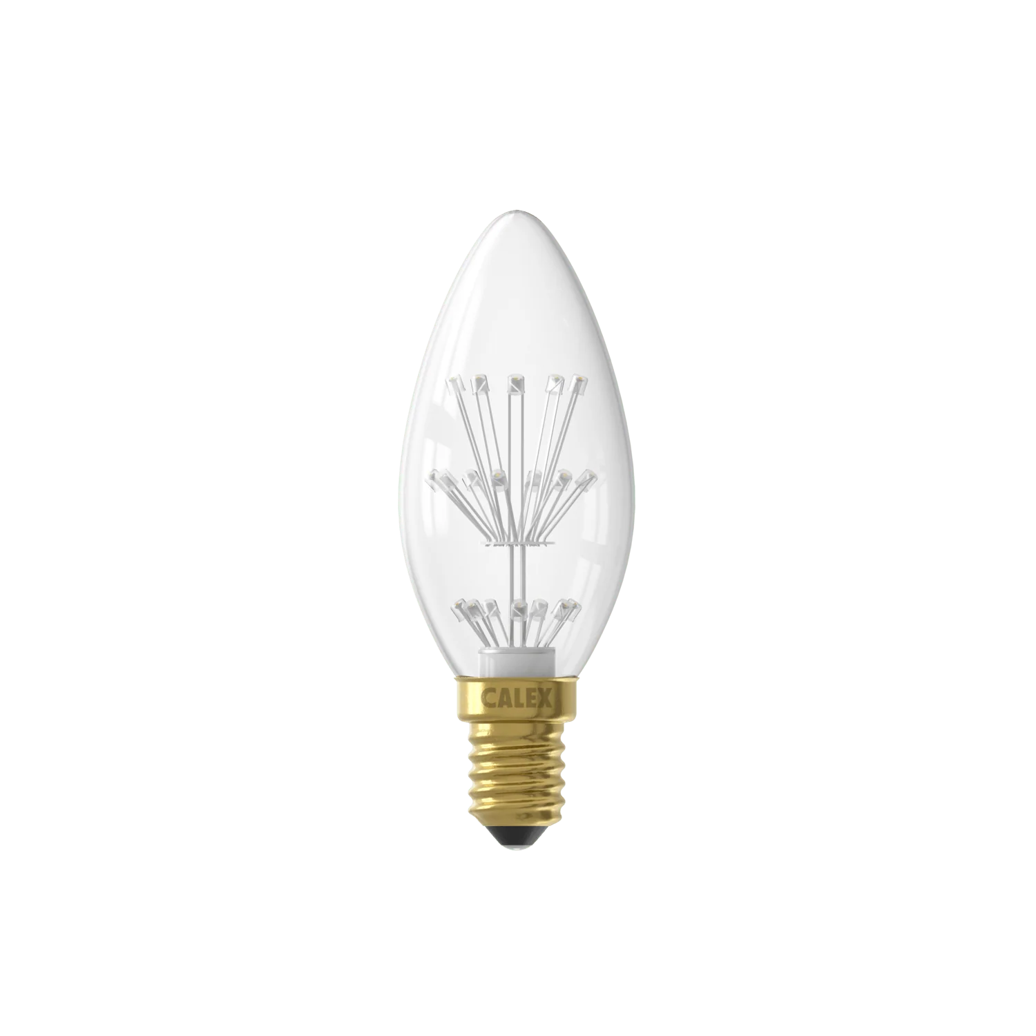 Calex Pearl LED Lamp - E14 - B35 - Clear - 1W - Image 2