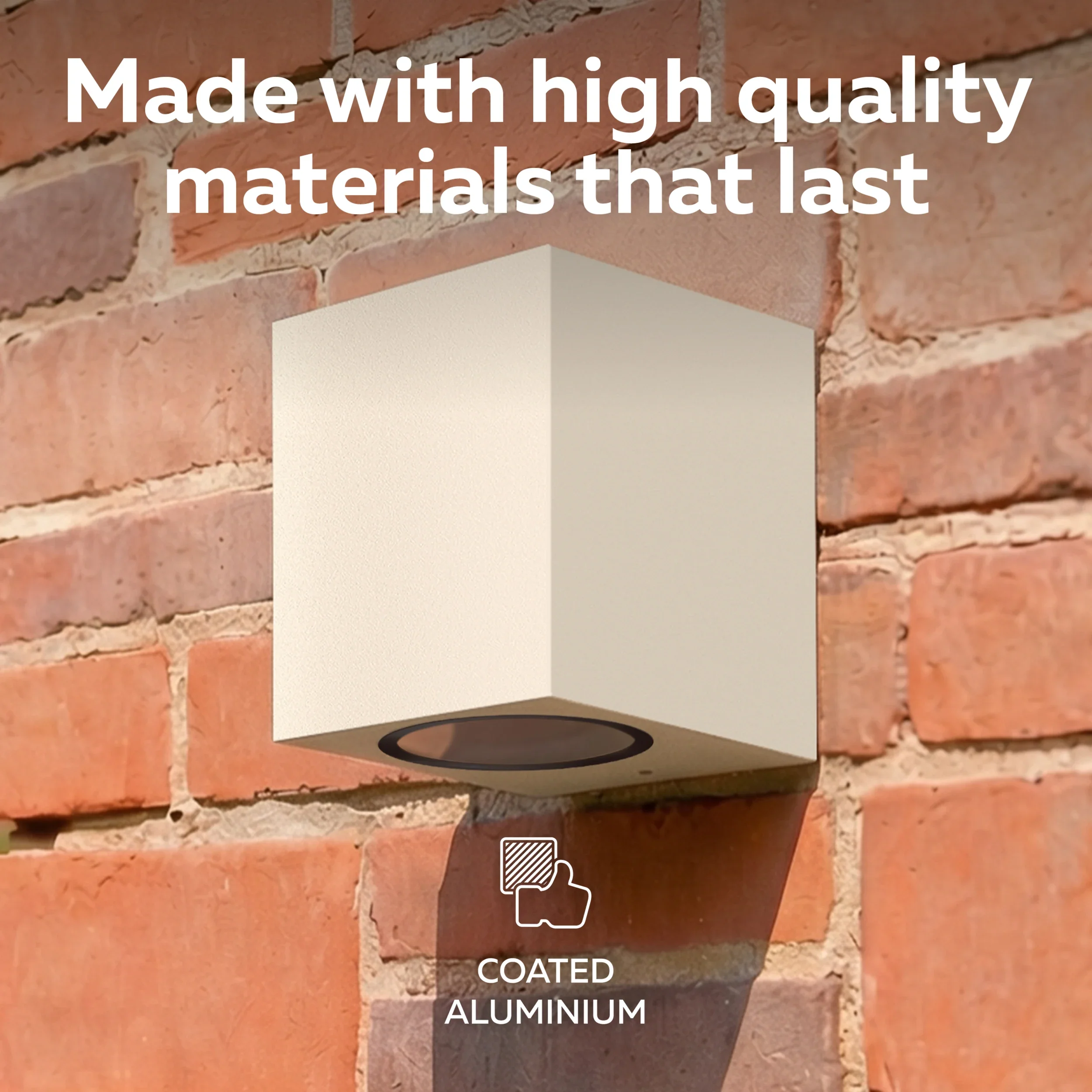 Calex Sanremo Wall Light Downlight - GU10 - Sand - Image 7