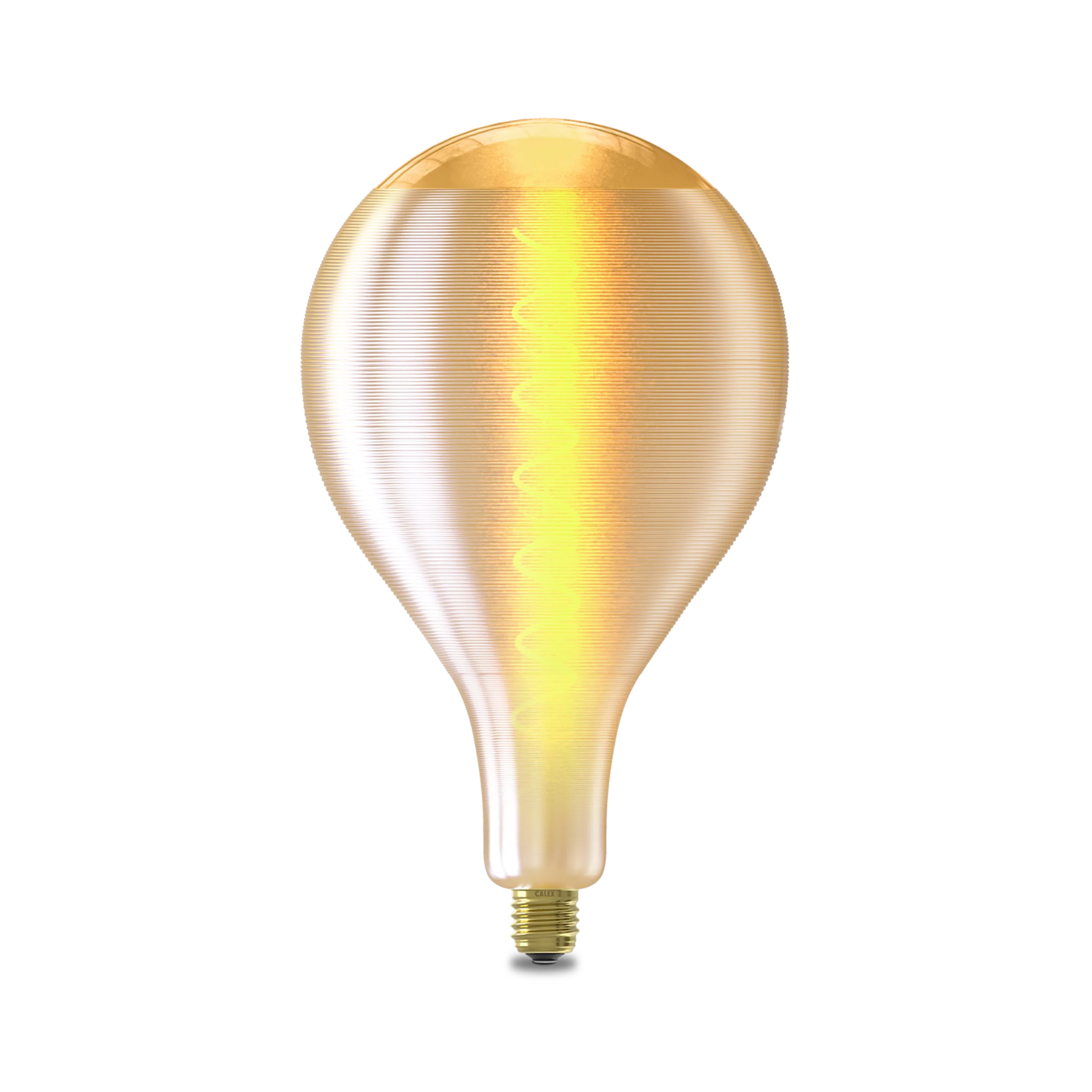 Calex Silk Splash LED Bulb - E27 - Gold