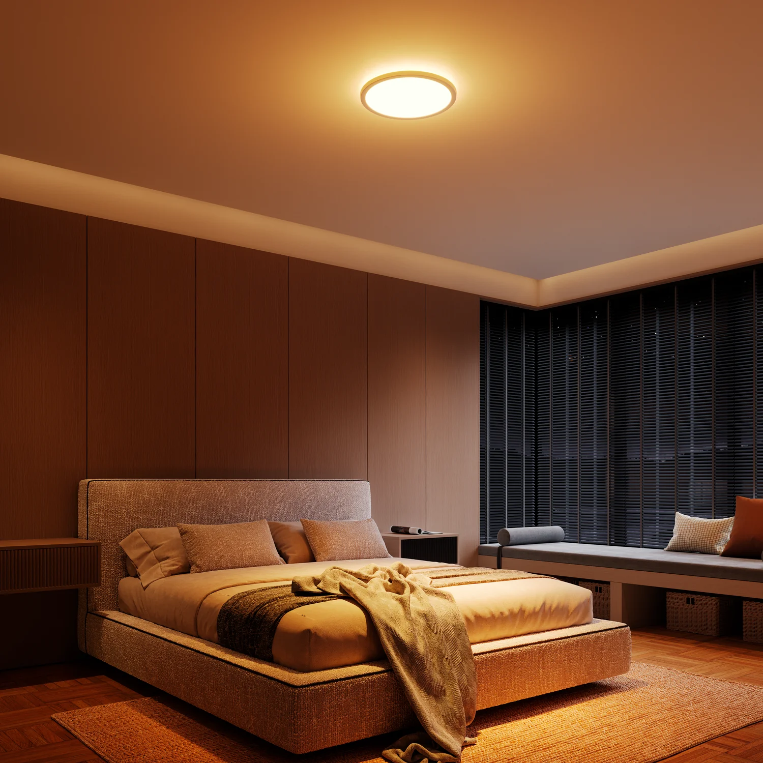 Calex Smart - Halo Ceiling Light - 295mm - 22W - IP54 - UK - Image 6