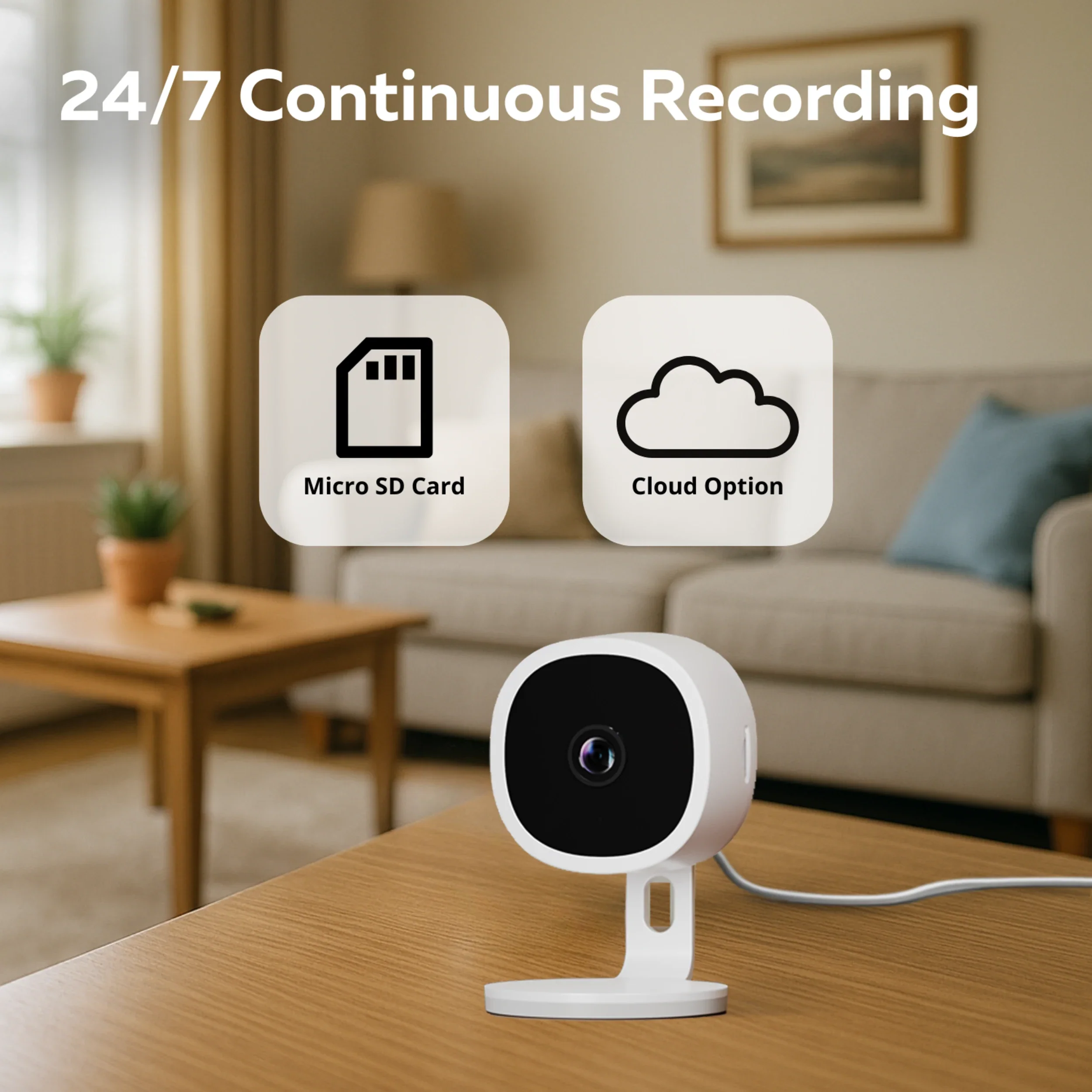 Calex Smart Indoor Camera set White - Image 3