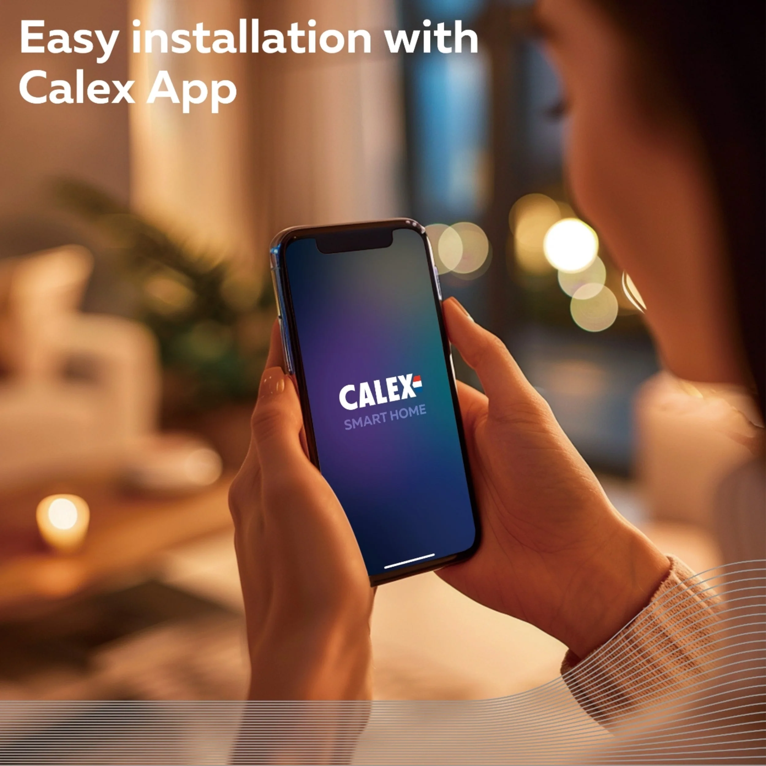 Calex Smart LED Bulb - 2 Pack - E14 - P45 - CCT - Gold - Image 4