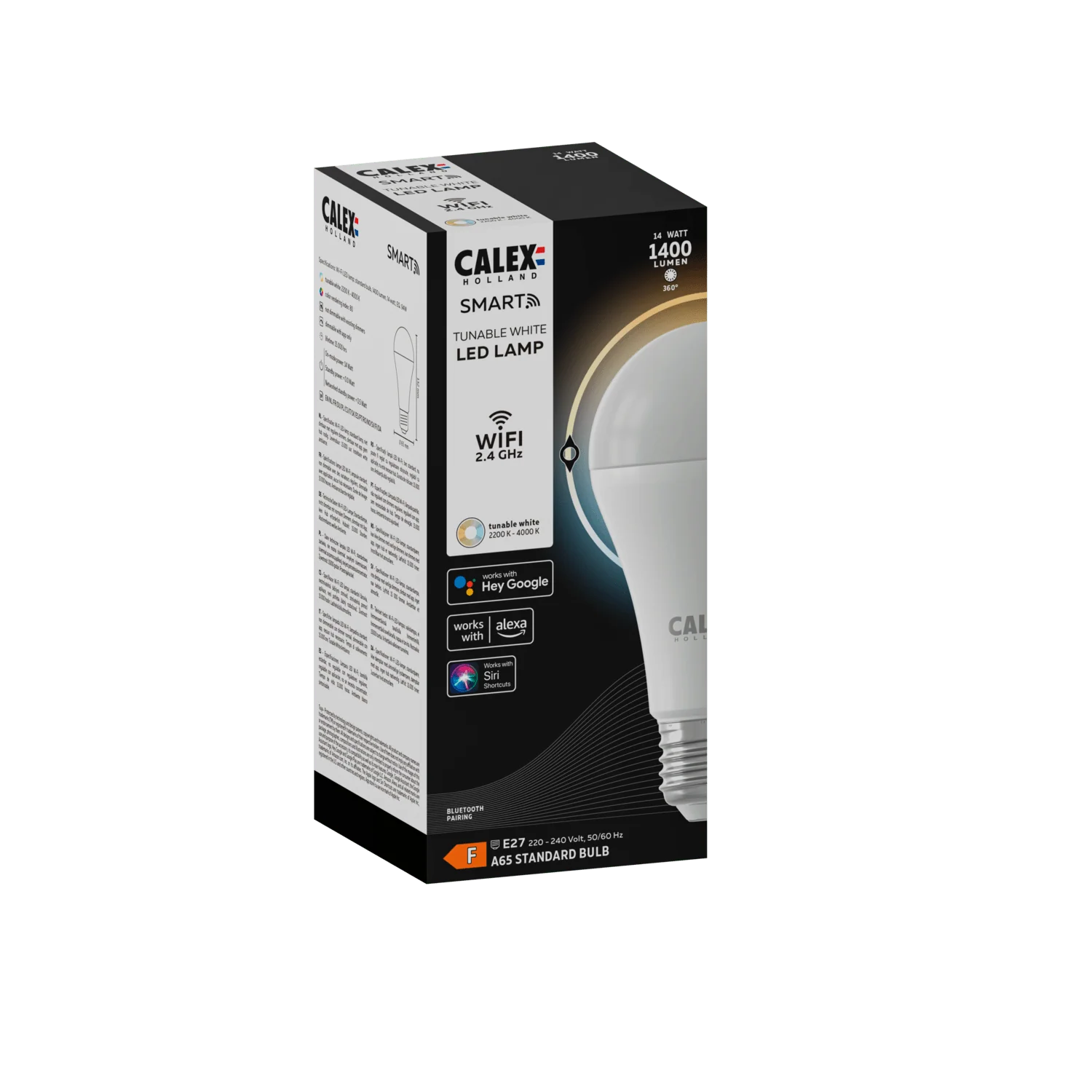 Calex Smart LED Bulb - A65 - E27 - 14W - CCT - Image 3