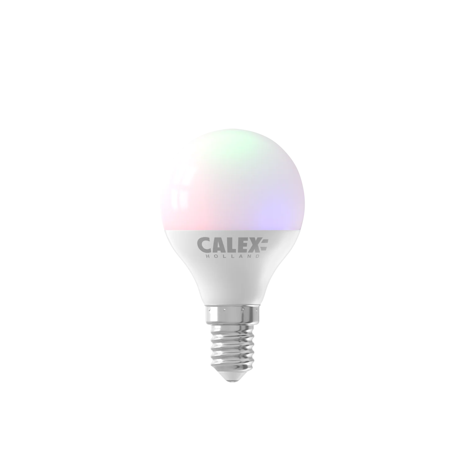 Calex Smart LED Bulb - E14 - P45 - 4.9W - RGB - White - Dimmable