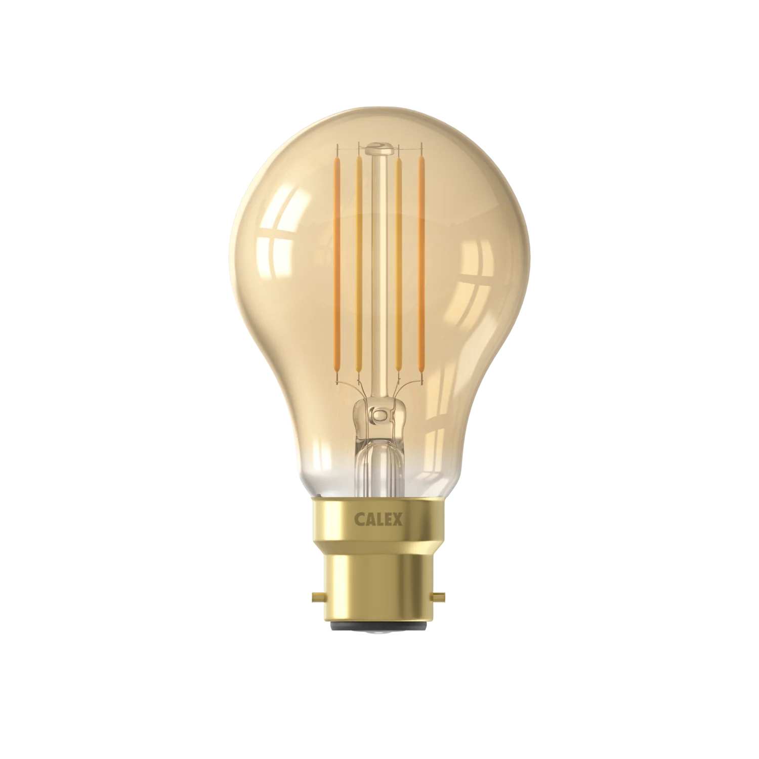Calex Smart LED Bulb - Filament - B22 - A60 - Gold - 7W - Dimmable - Image 2