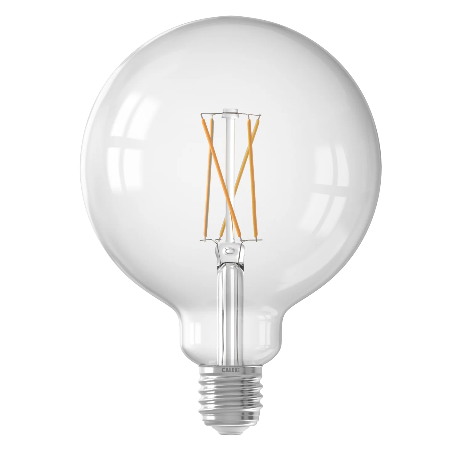 Calex Smart LED Bulb - Filament - E27 - G125 - Clear - 7W - Dimmable - Image 2