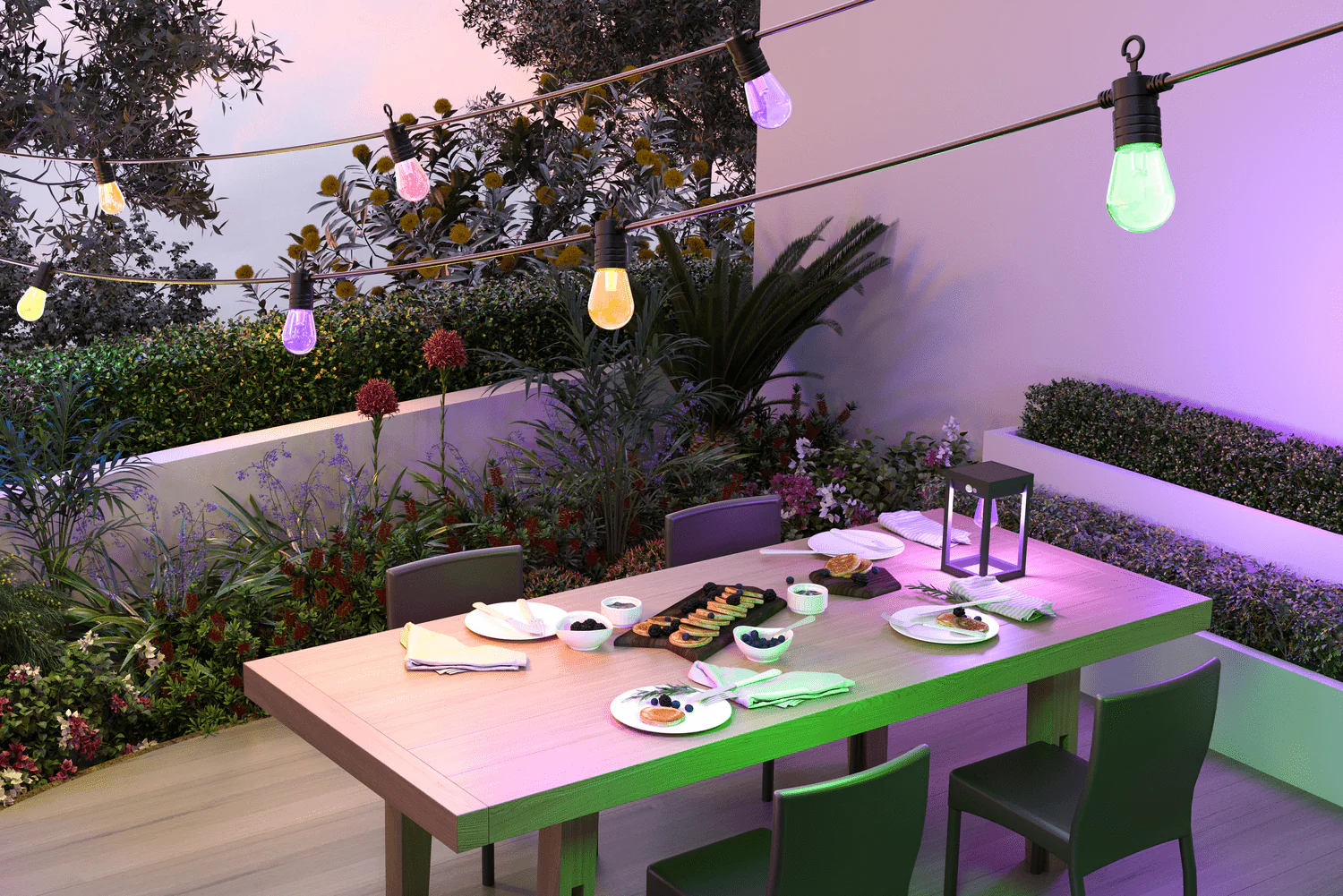 Calex Smart Outdoor Festoon 24v - RGB and Warm White - Image 3