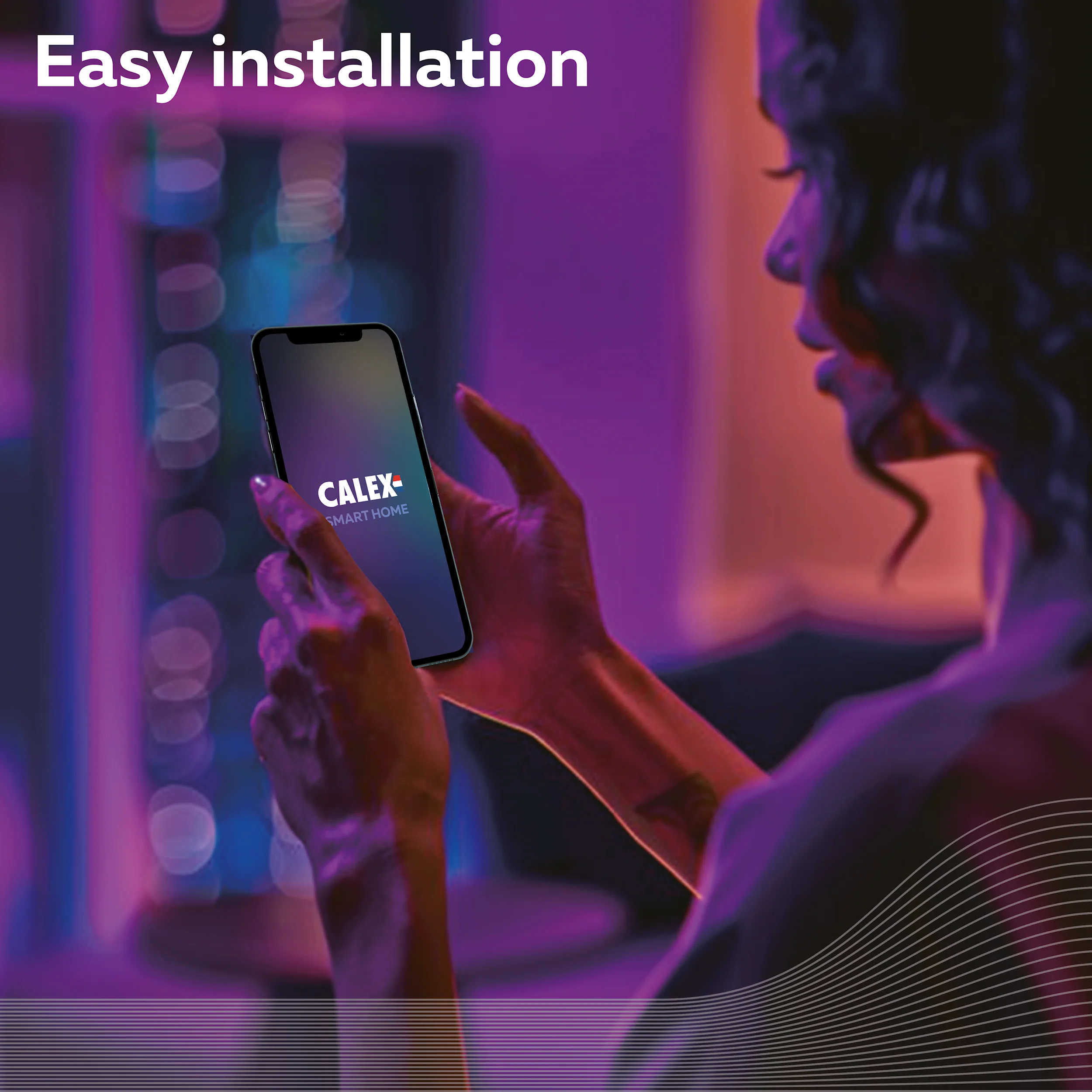 Calex Smart Strip Light - 10m - RGBIC + CCT - Image 5