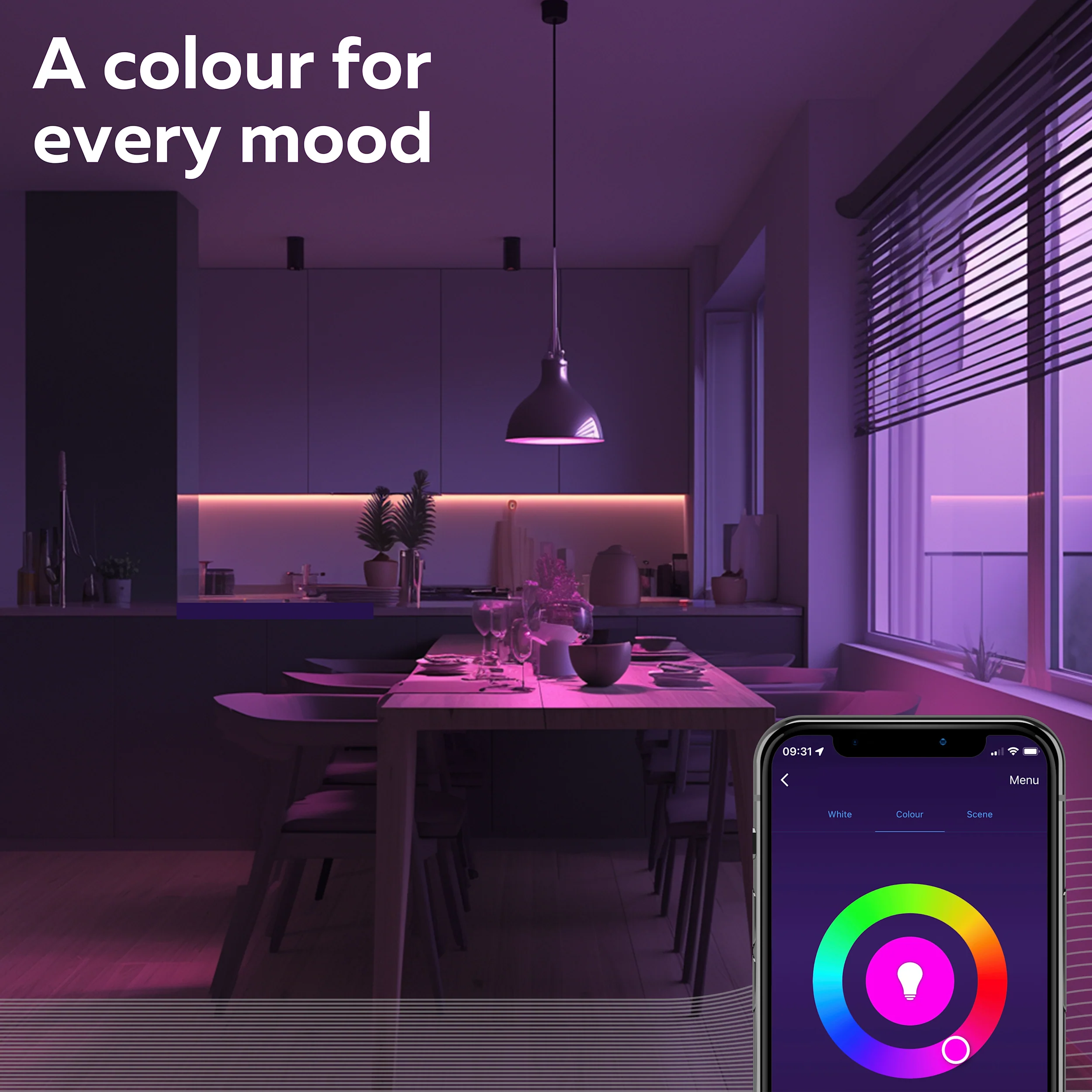 Calex Smart Strip Light - 10m - RGBIC + CCT - Image 6