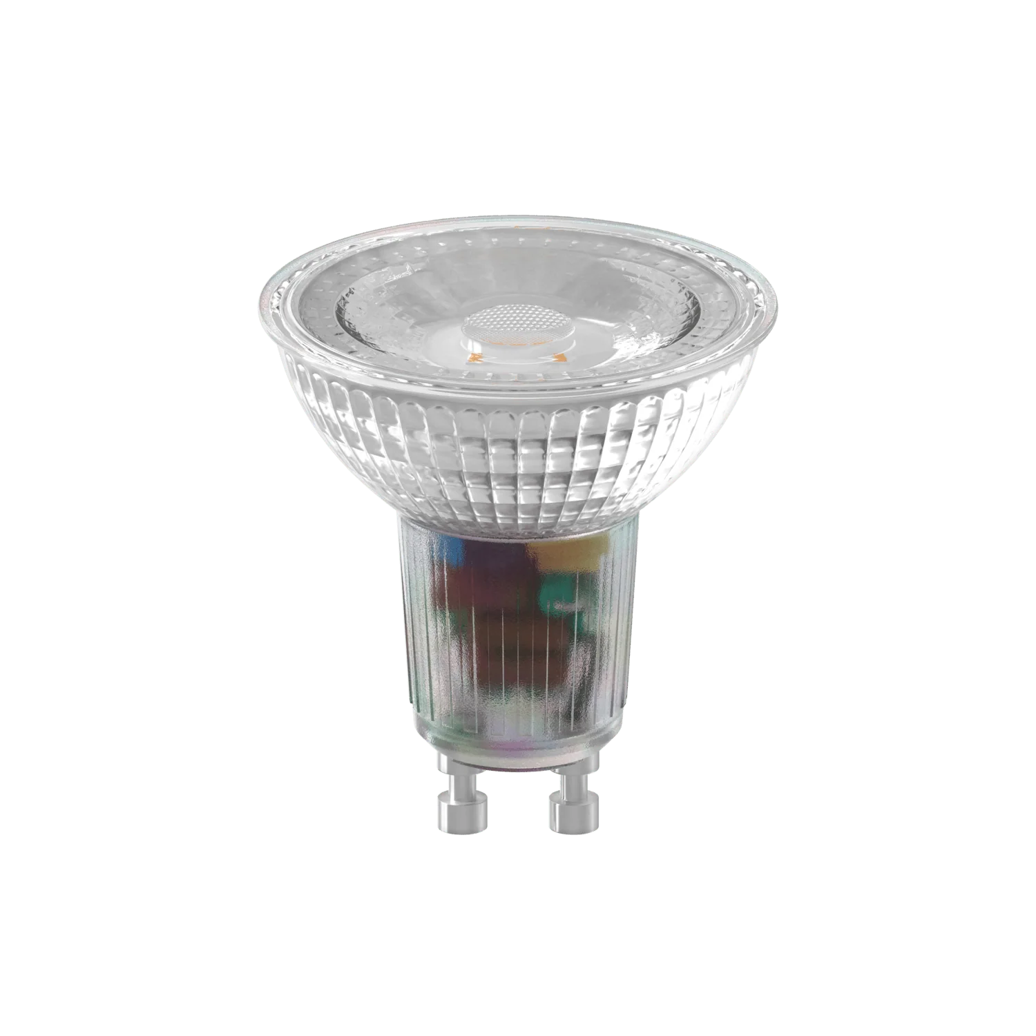 Calex SMD Reflector LED Lamp - GU10 - Chrome - 6W - Dimmable