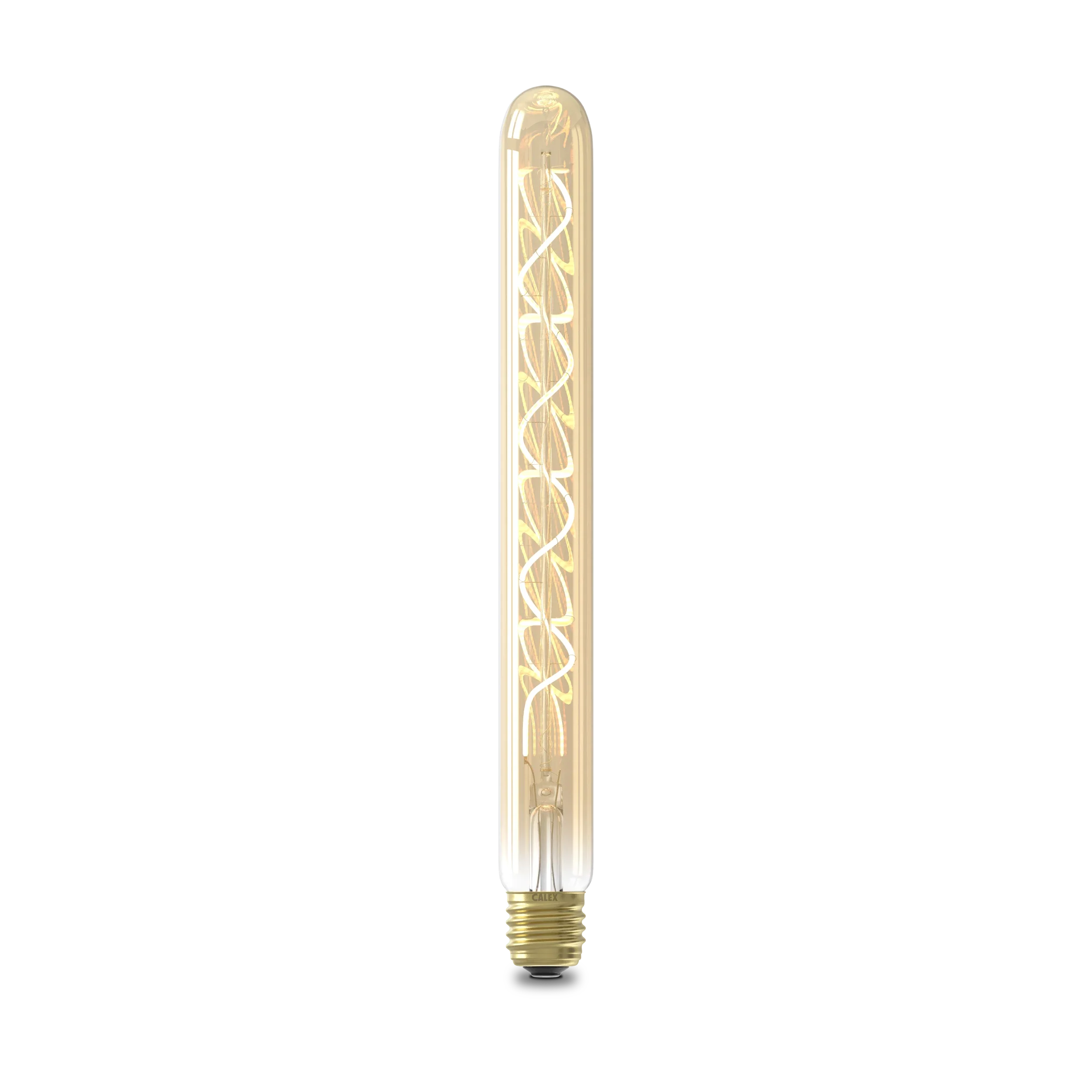 Calex Spiral Filament LED Lamp - E27 - T32 - Gold