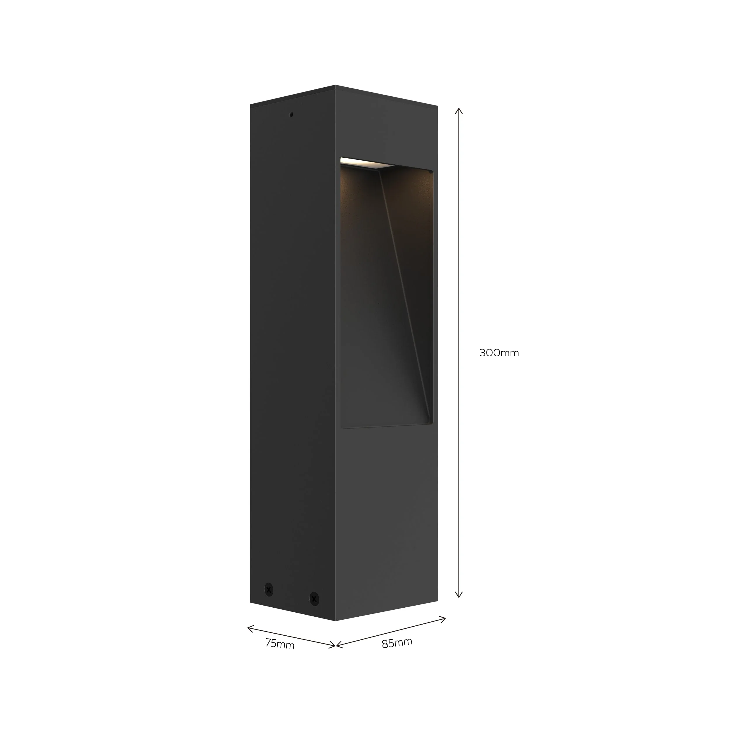 Calex Terni Garden Post - Black - Image 6