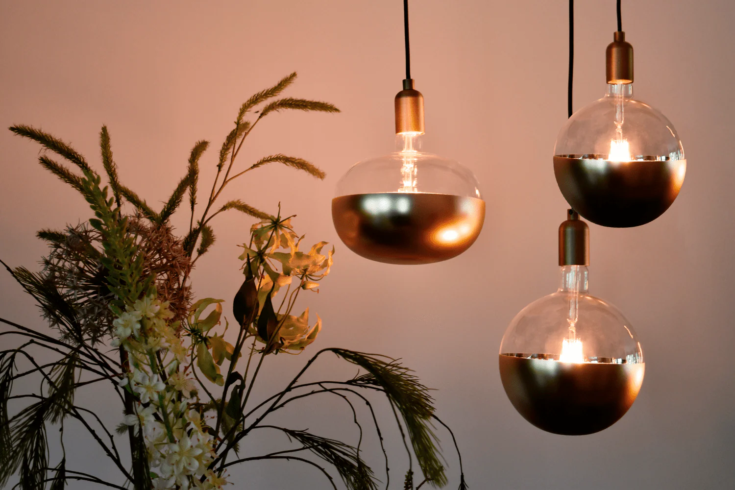 Calex Top mirror Bulb - E27 - Filament - Boden - Gold - Image 4