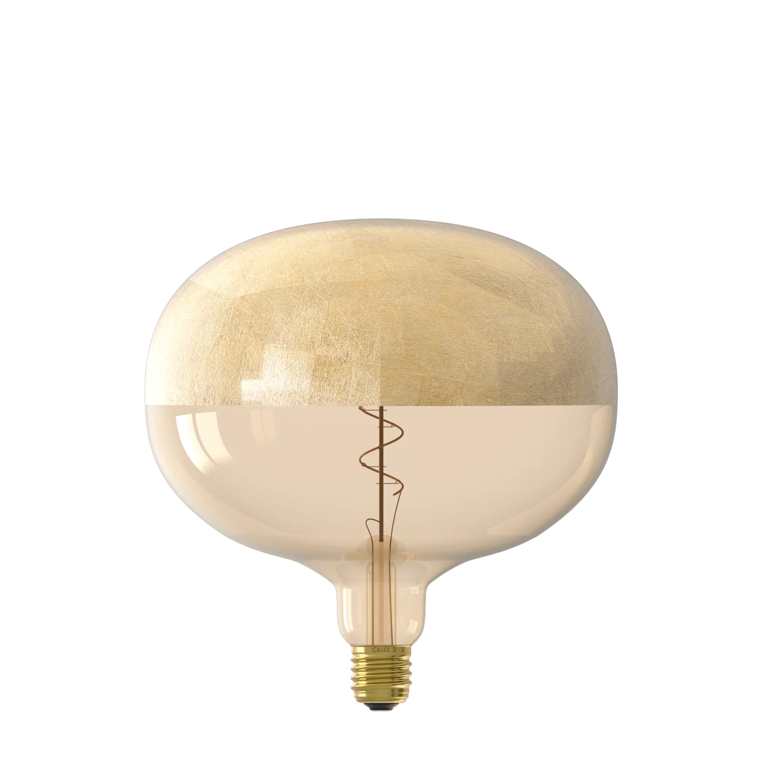 Calex Top mirror Bulb - E27 - Filament - Boden - Gold - Image 2