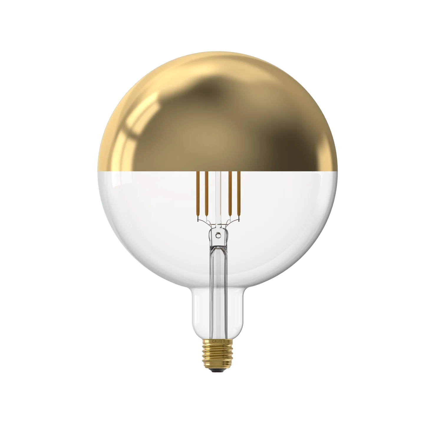 Calex Top mirror Bulb - E27 - Filament - Kalmar - Gold - Image 2