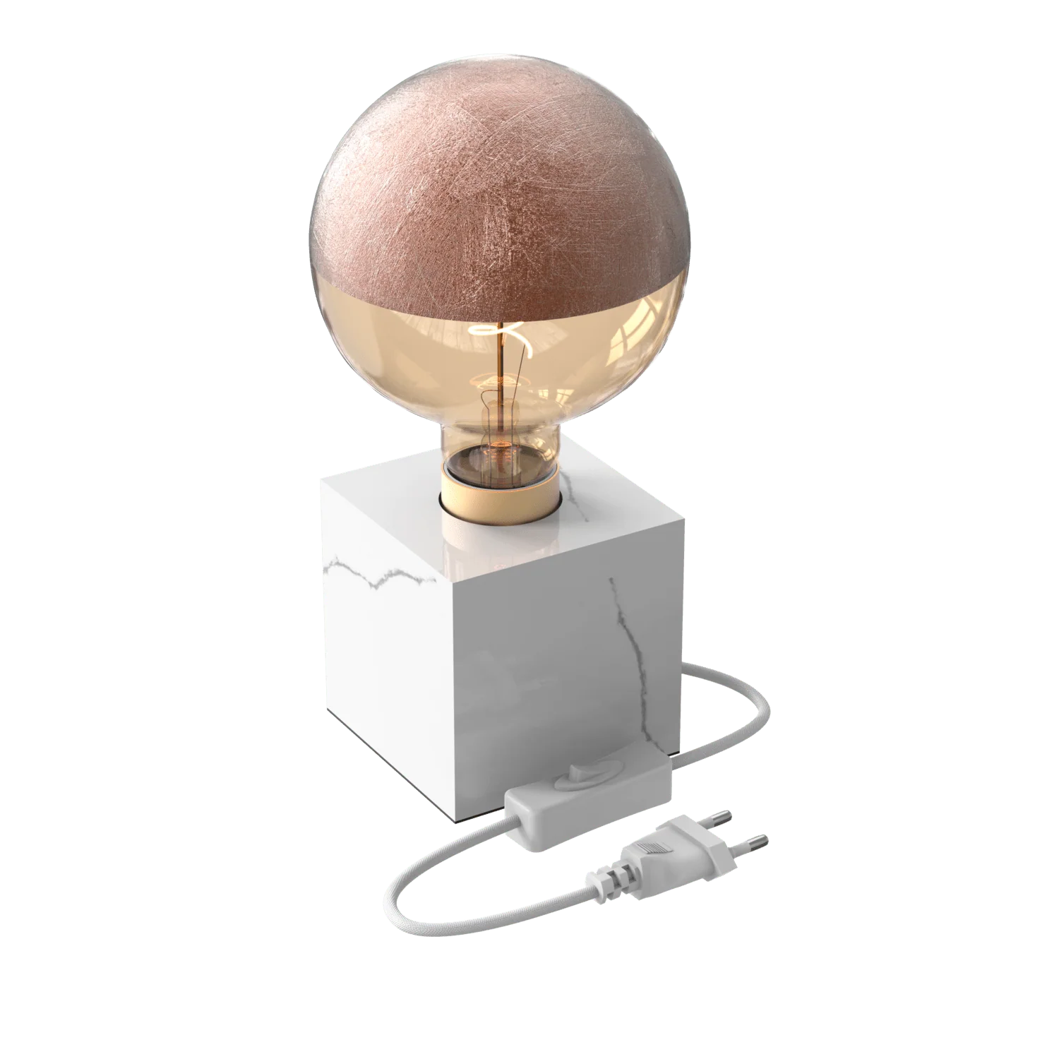 Calex Top mirror Bulb - E27 - G125 - Filament - G125 - Copper - Image 3
