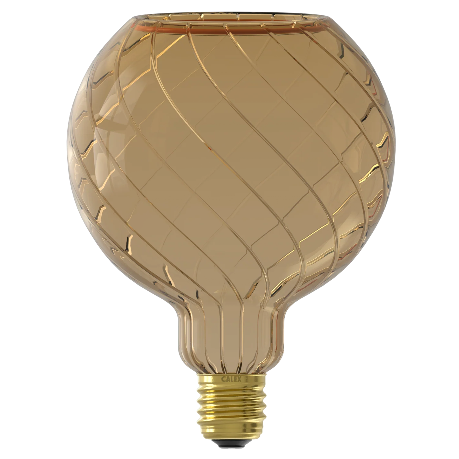 Calex UK - Aura Lagos - G125 - Grey - Straight filament - E27 - 6W - Image 2