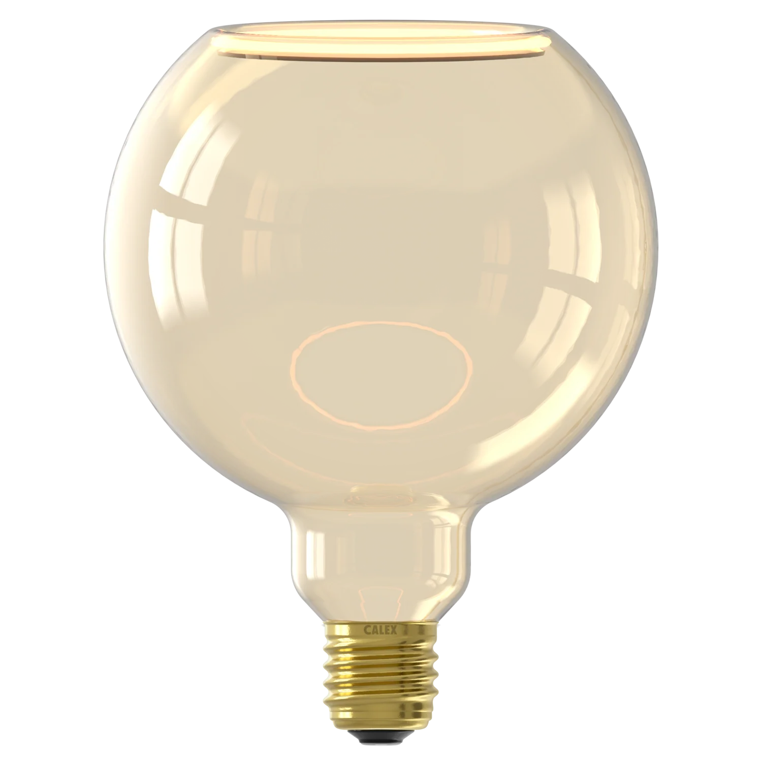 Calex UK - Aura Tomar - G125 - Gold - Straight filament - E27 - 4W