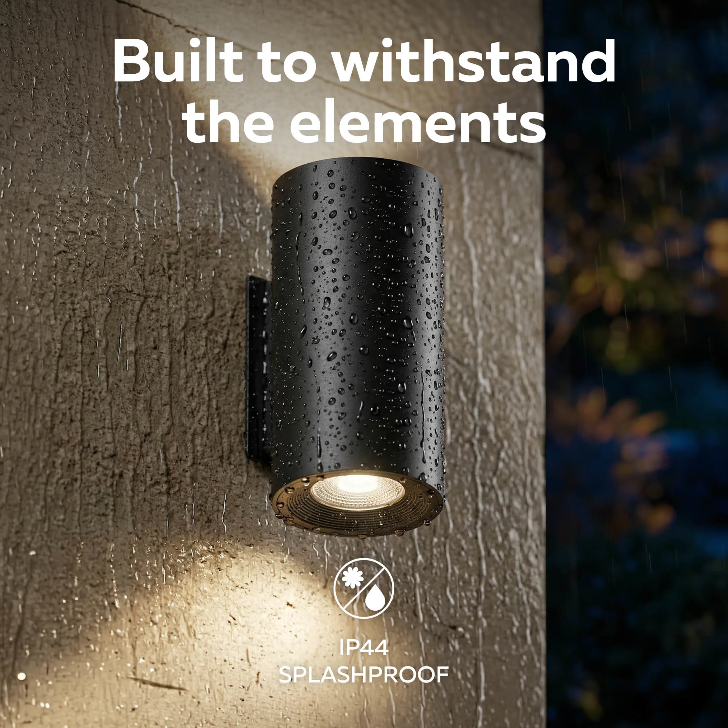 Calex Valmer 2-pack Wall Light - Up & Down – Black - Image 3