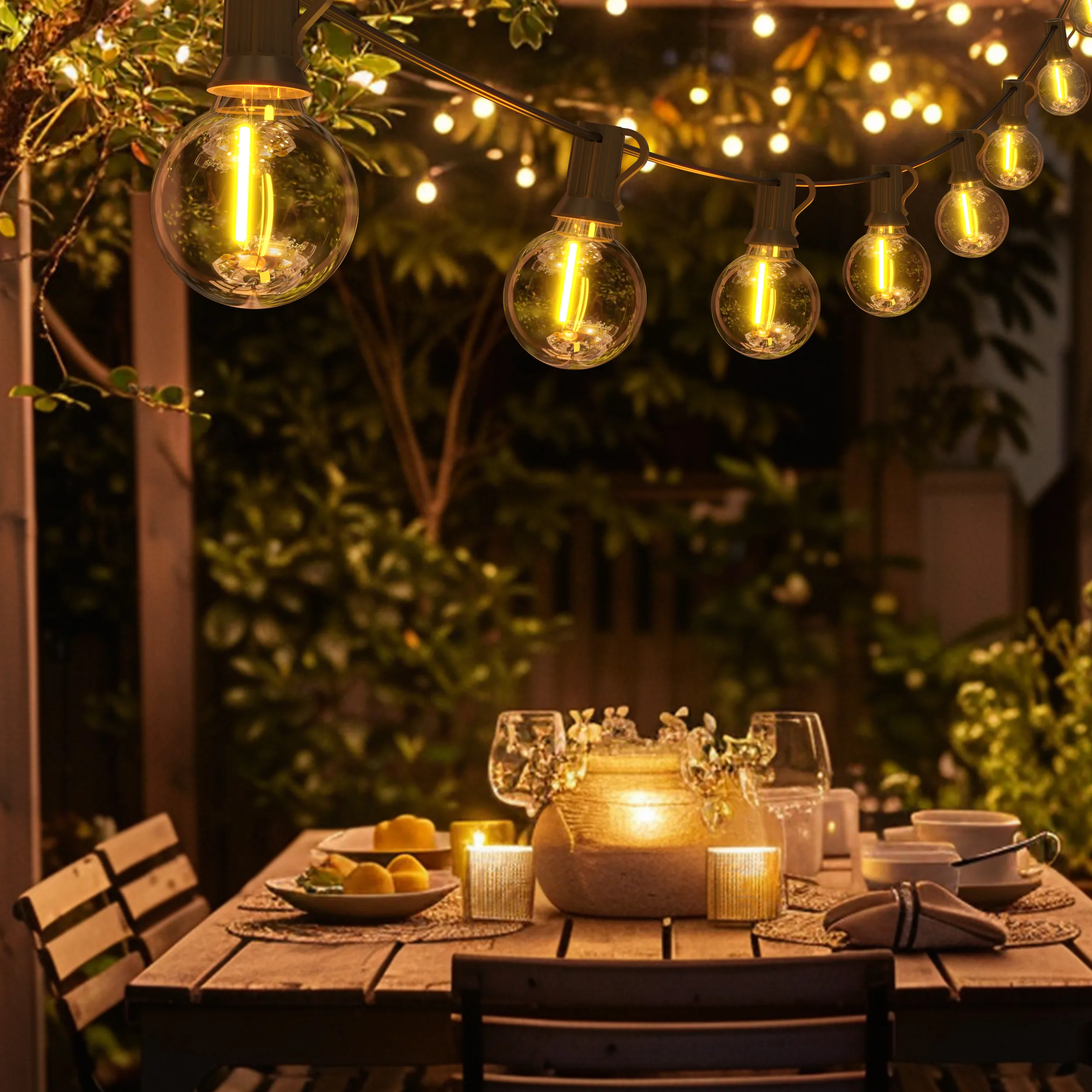 Calex Vista Outdoor Festoon - 45M - Image 3