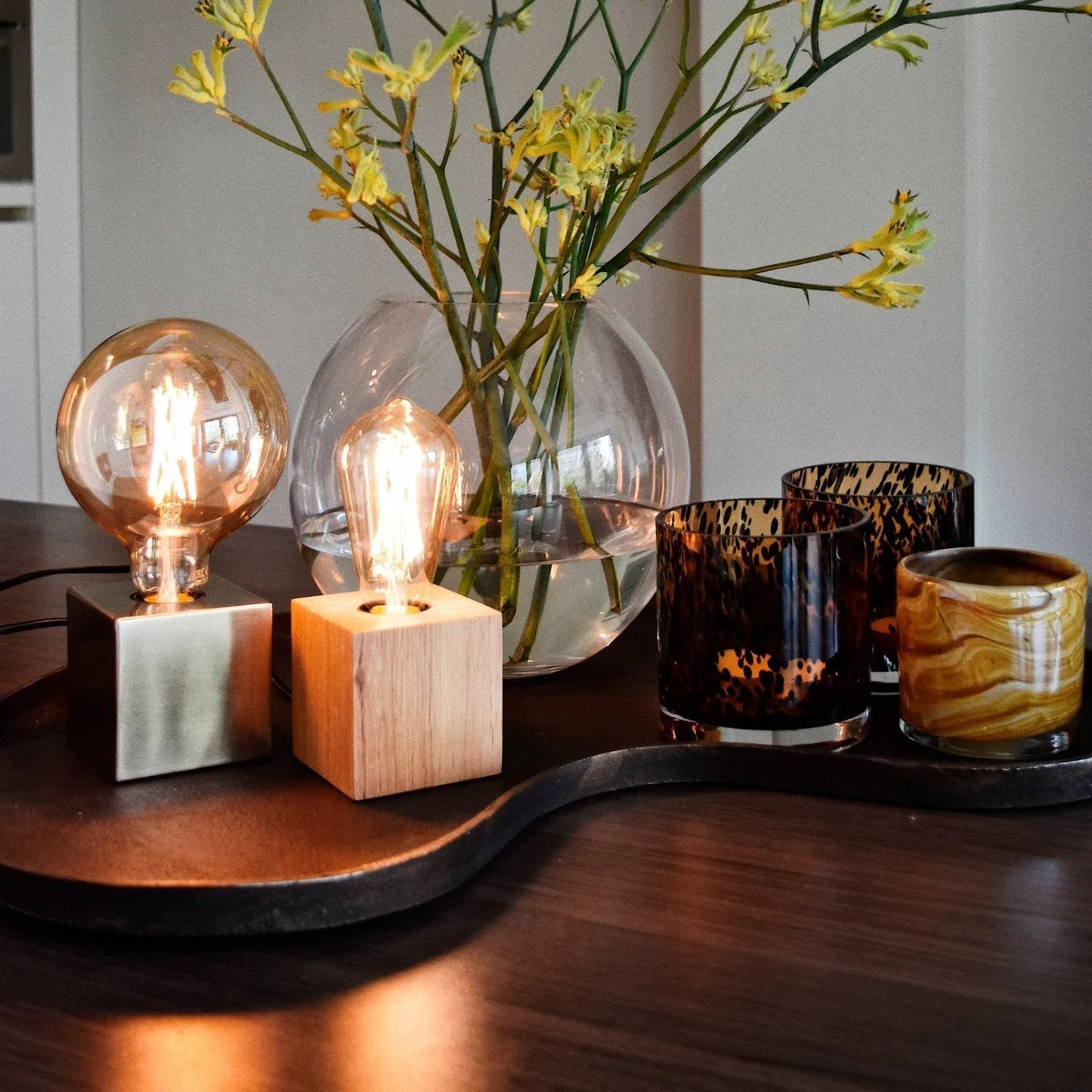 Calex Warm Filament LED Bulb - E27 - G125 - Gold - Image 3