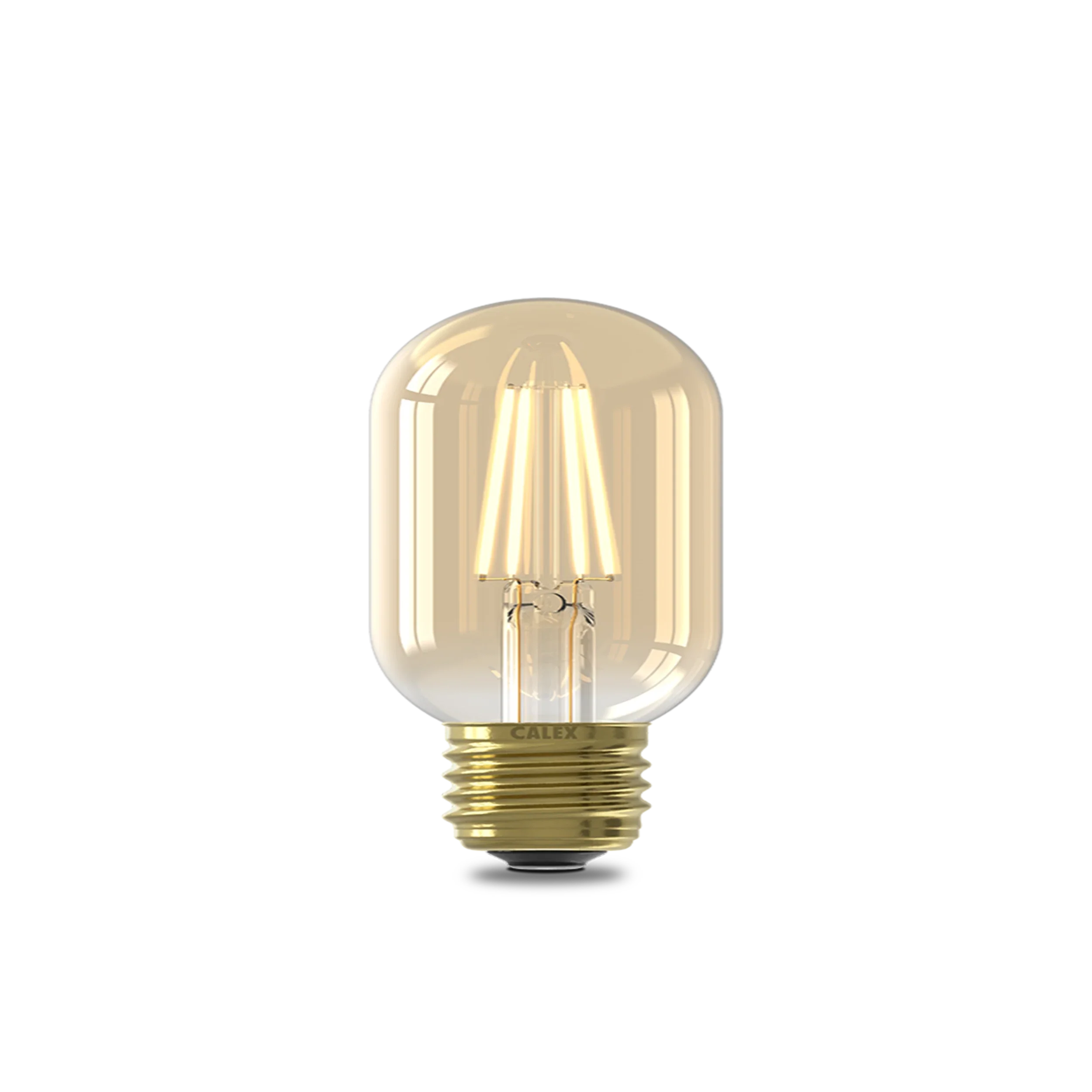 Calex Warm Filament LED Lamp - E27 - T45 - Gold