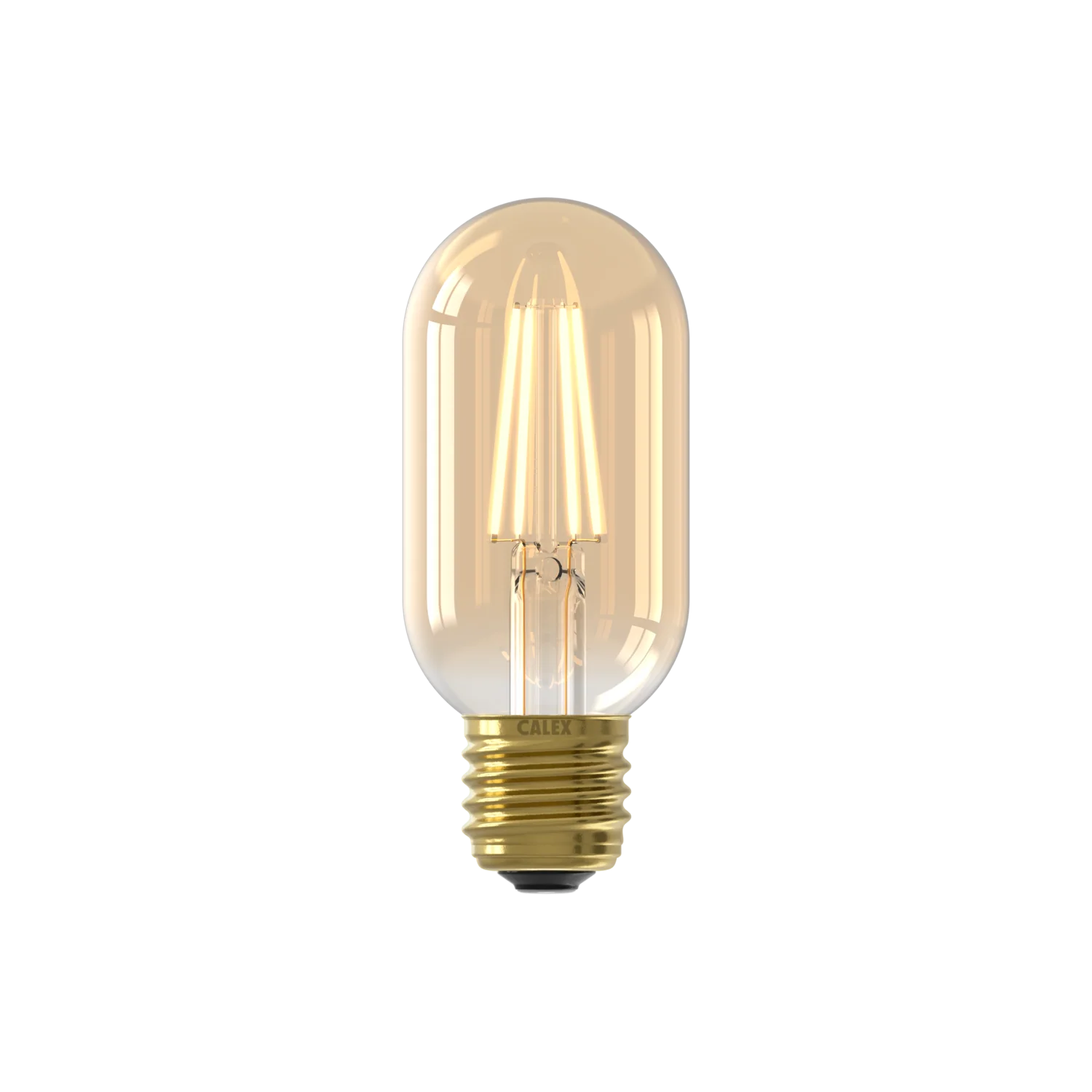 Calex Warm Filament LED Lamp - E27 - T45 - Gold - 3.5W - Dimmable